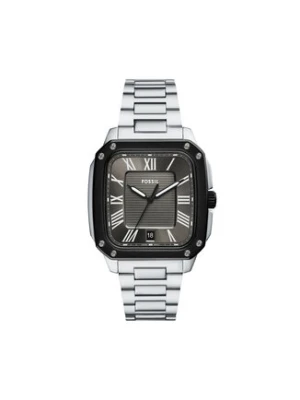 Fossil Zegarek Crosby FS6122 Srebrny