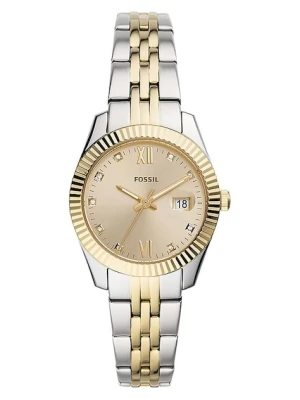 Fossil zegarek damski kolor srebrny