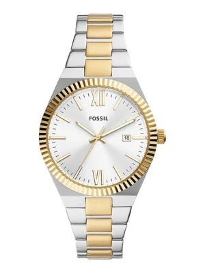 Fossil zegarek damski kolor srebrny