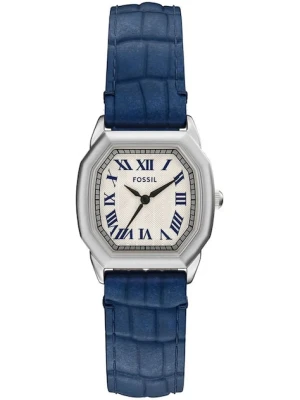 Fossil zegarek damski kolor srebrny ES5425