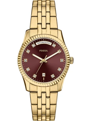 Fossil zegarek damski Scarlette złoty