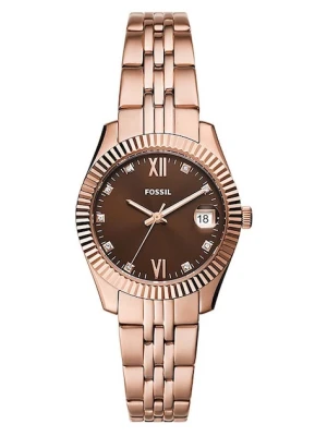 Fossil zegarek ES5324 damski kolor różowy