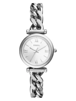 Fossil zegarek ES5331 damski kolor srebrny