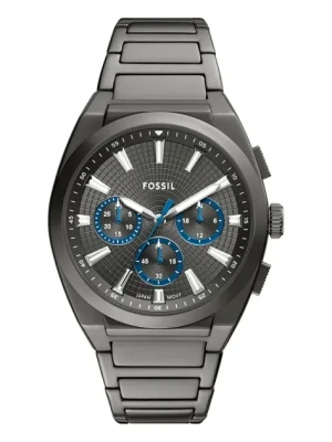 Fossil zegarek EVERETT męski kolor szary FS6107