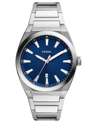 Fossil zegarek Everett srebrny