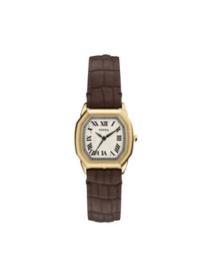 Fossil Zegarek Harlow ES5426 Brązowy