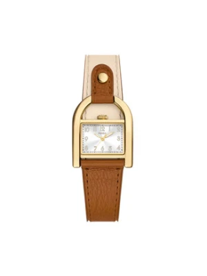 Fossil Zegarek Harwell ES5346 Brązowy