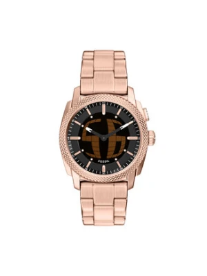 Fossil Zegarek Machine Big Tic FS6158 Różowe złoto