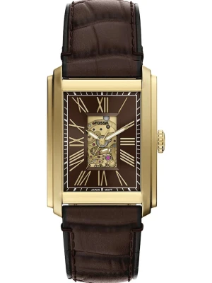 Fossil zegarek męski Carraway brązowy
