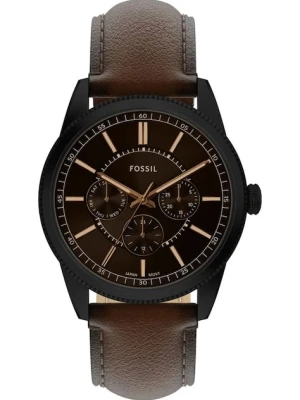 Fossil zegarek męski kolor brązowy FS6138