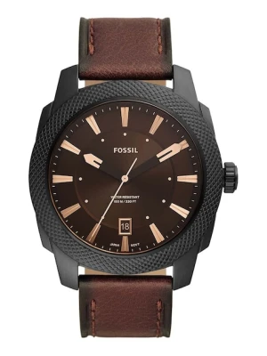 Fossil zegarek męski kolor brown