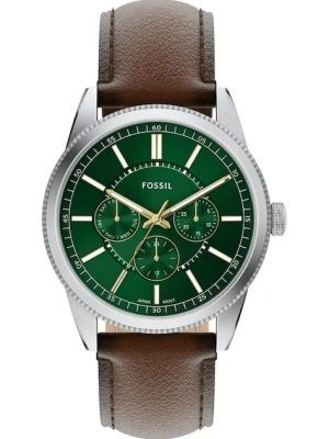 Fossil zegarek męski kolor srebrny FS6137