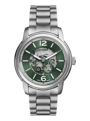 Fossil zegarek męski kolor srebrny ME3262