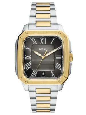Fossil zegarek męski kolor złoty FS6123