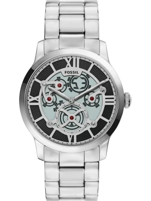 Fossil zegarek męski Townsman srebrny