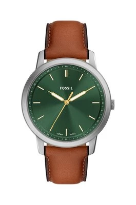 Fossil zegarek Minimalist męski kolor brązowy FS6094