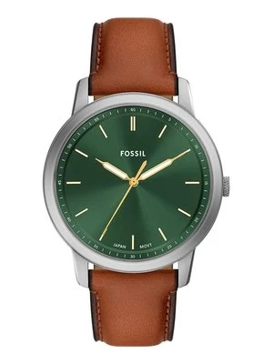 Fossil zegarek Minimalist męski kolor brązowy FS6094