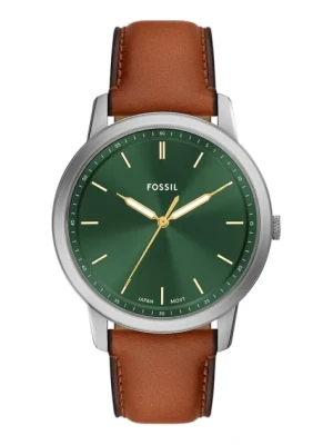 Fossil zegarek Minimalist męski kolor brązowy FS6094