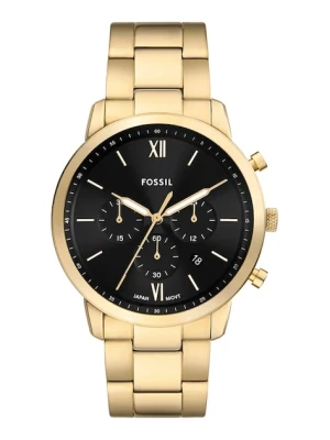 Fossil zegarek Neutra Chronograph męski kolor złoty FS6093
