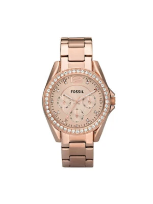 Fossil Zegarek Riley ES2811 Różowy