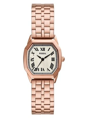 Fossil zegarek Rose Gold damski kolor złoty ES5386