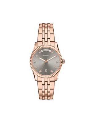 Fossil Zegarek Scarlette ES5459 Różowe złoto