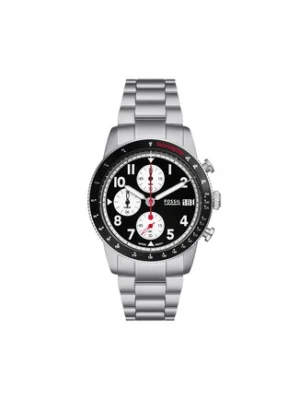Fossil Zegarek Sport Tourer FS6045 Srebrny