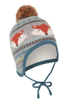 Fox - dziecięca czapka z uszami - Grey Mountain Warehouse