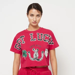 FR GET LUCKY TEE WMN, marki First RowApparel, w kolorze Czerwony, rozmiar