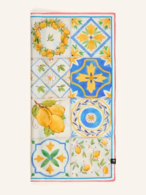 Fraas Jedwabna Chustka blau