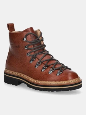 Fracap buty skórzane Magnifico M120 Alto kolor brązowy MAGNIFICO.M120.ALTO