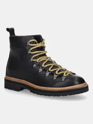Fracap buty skórzane Magnifico M120 Alto kolor czarny MAGNIFICO.M120.ALTO