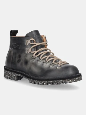 Fracap buty skórzane Magnifico M120 Vintage Alfredo męskie kolor szary MAGNIFICO.M120.VINTAGE