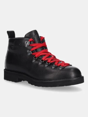 Fracap buty zamszowe Magnifico M120 męskie kolor czarny MAGNIFICO.M120