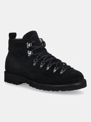 Fracap buty zamszowe Magnifico M120 Suede męskie kolor czarny MAGNIFICO.SUEDE.M120
