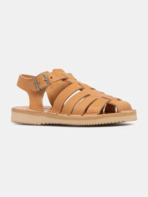 Fracap CHELSEA C620 sandały z zakrytymi palcami damskie skórzane