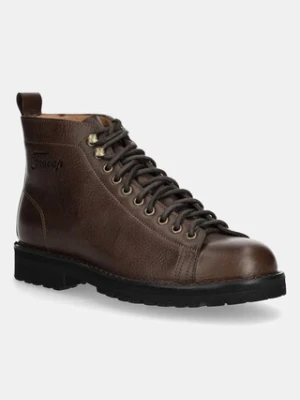 Fracap półbuty skórzane Monkey R200 kolor brązowy MAGNIFICO.R200.MONKEY