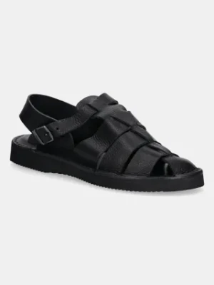 Fracap sandały skórzane Sandals kolor czarny D034