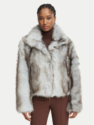 Fracomina Futro FR26WC4003O44501 Niebieski jasny Cropped Fit