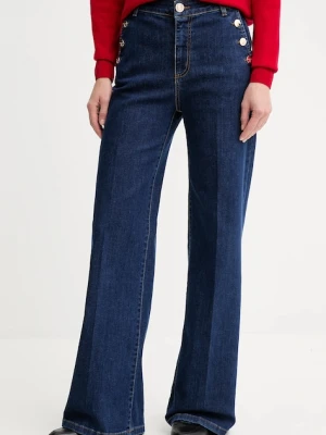 Fracomina jeansy damskie kolor granatowy FR25WV2025D45002