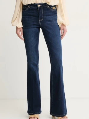 Fracomina jeansy flare damskie HELEN