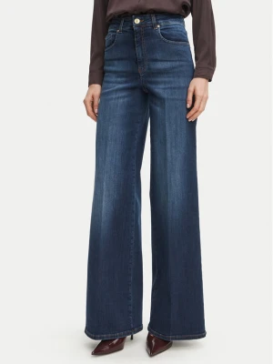 Fracomina Jeansy FP26WV3015D46001 Granatowy Flared Leg