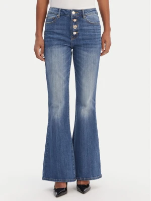 Fracomina Jeansy FR26SVA012D40102 Niebieski Bootcut Fit
