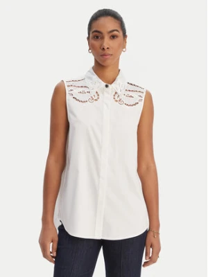 Fracomina Koszula FR26ST6012W833E5 Écru Regular Fit