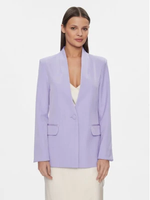 Fracomina Marynarka FR24SJ3001W67401 Fioletowy Regular Fit