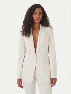 Fracomina Marynarka FR26SJ2001W42901 Écru Regular Fit