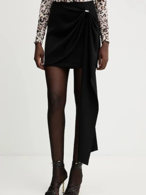 Fracomina spódnica kolor czarny mini rozkloszowana FJ25WG1002W42901