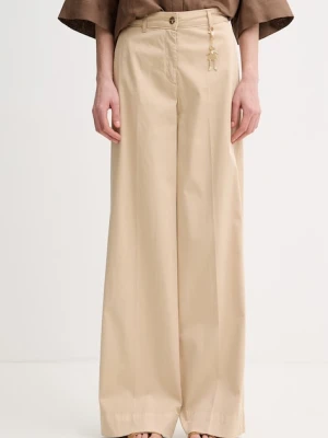 Fracomina spodnie damskie z bawełną