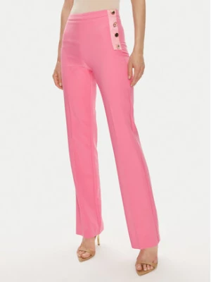 Fracomina Spodnie materiałowe FQ24SV3001W42901 Różowy Slim Fit