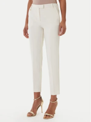 Fracomina Spodnie materiałowe FR26SV4002W42901 Écru Slim Fit